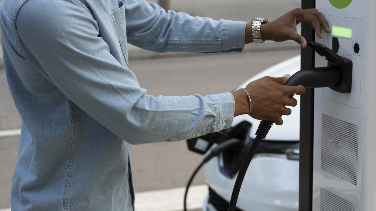 recharge de voiture électrique